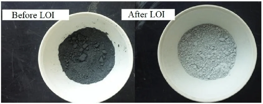 Loss on Ignition (LOI) Test