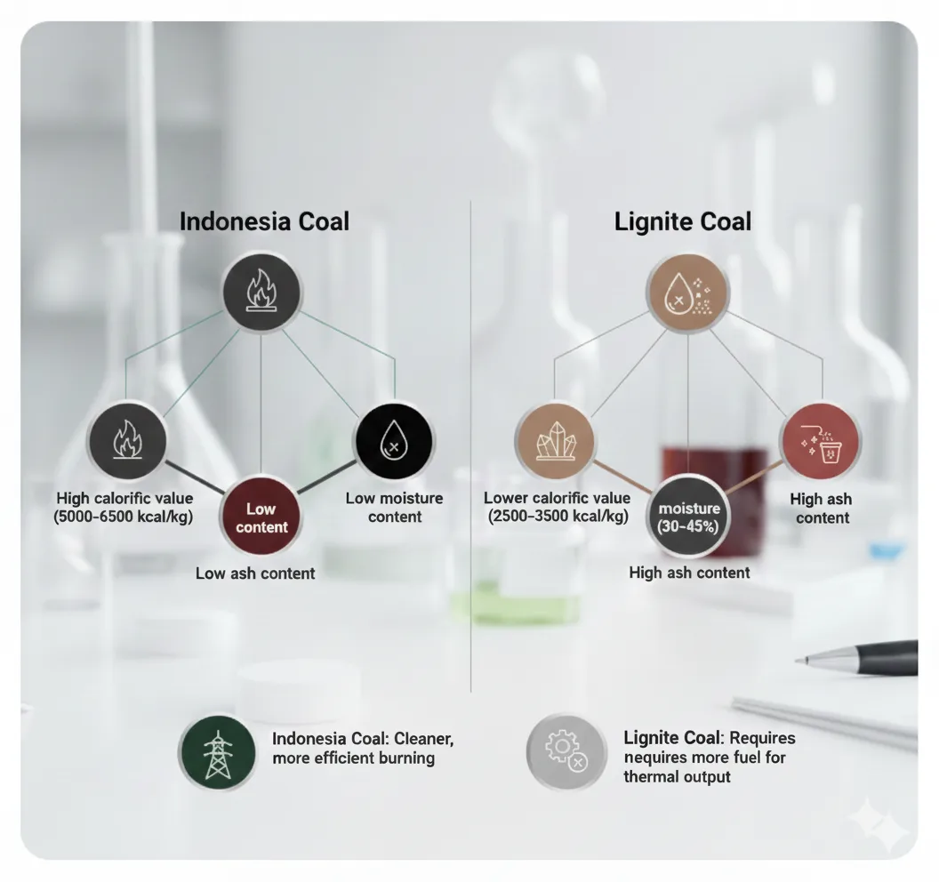 Key Differences Between Indonesia Coal vs Lignite Coal