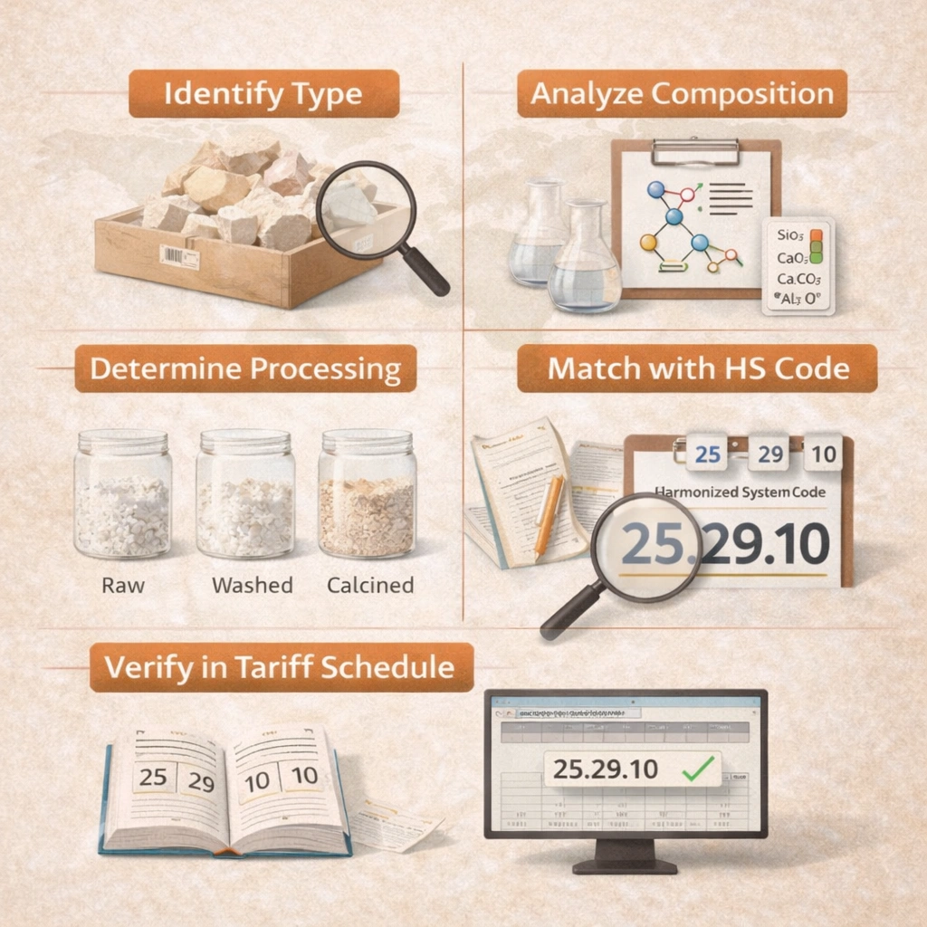 How to Identify the Correct HS Code for Industrial Minerals