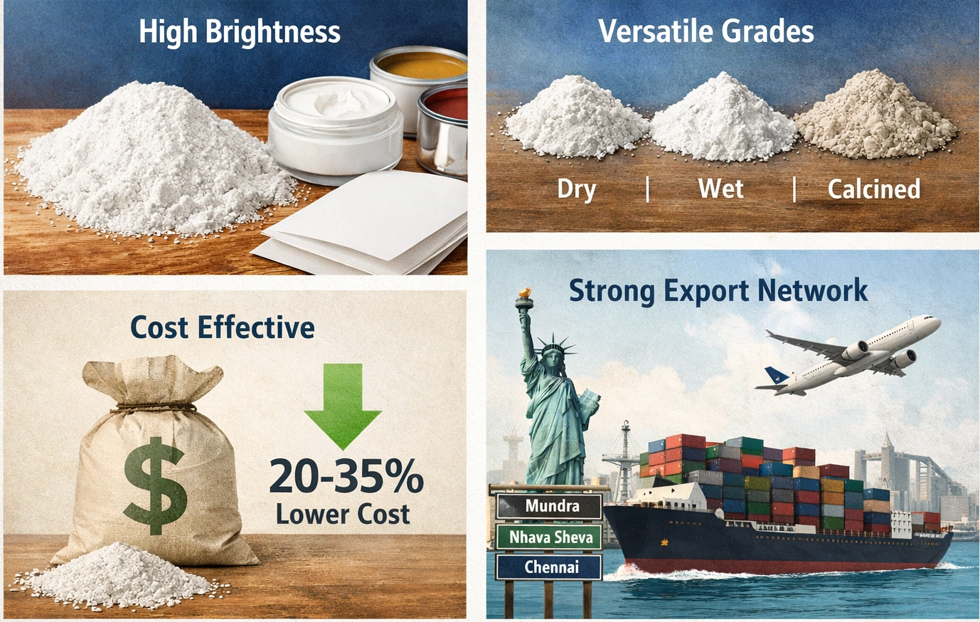 What Makes Indian Kaolin Clay a Preferred Choice for USA Buyers