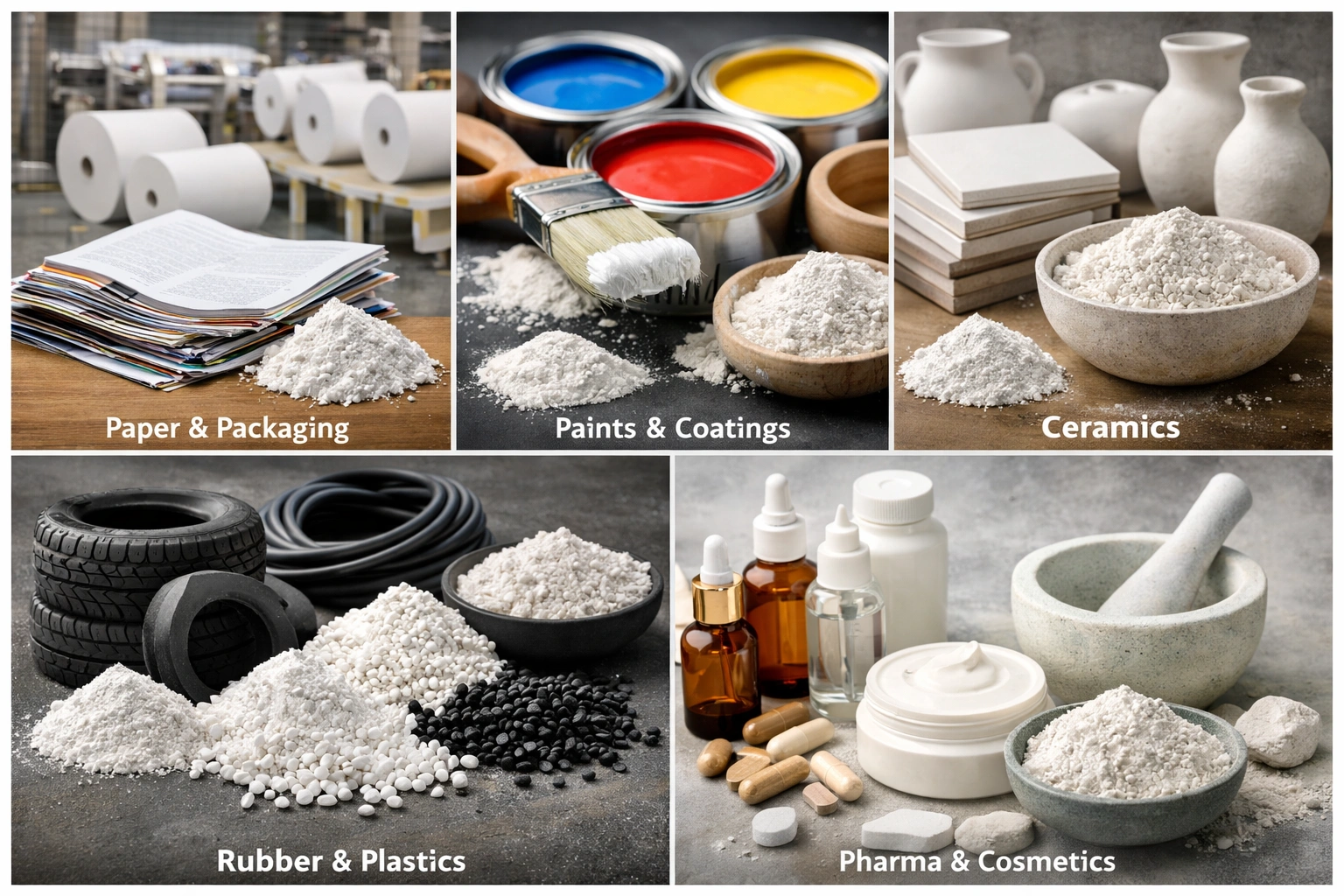 Industrial Grades of Kaolin Clay Exported from India to USA