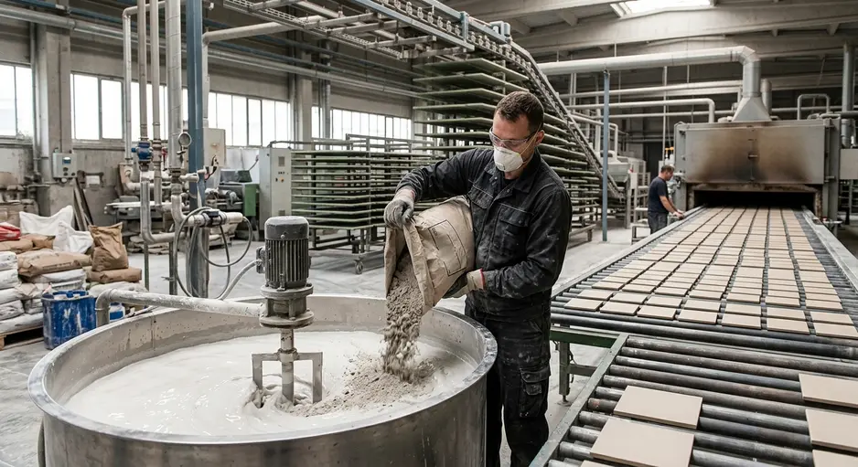How Ball Clay Fits into Tile Body Formulation