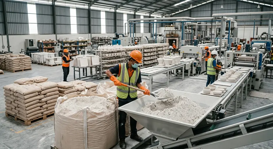Ball Clay Supplier for Ceramic Industries in Indonesia