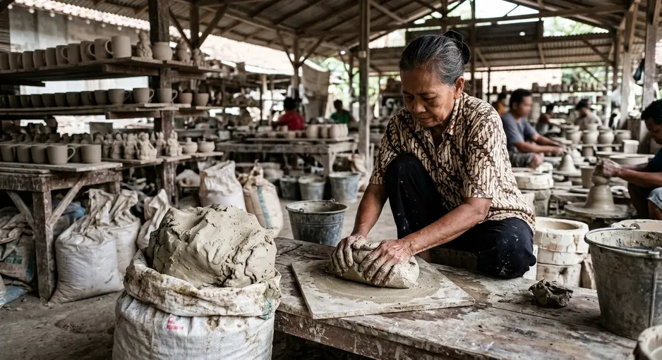 Ball Clay Supplier for Ceramic Industries in Indonesia
