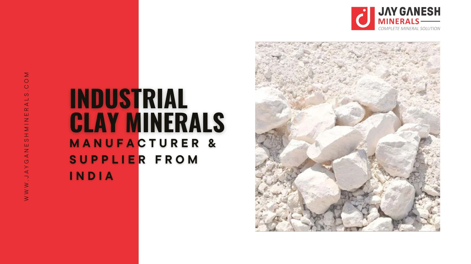 Industrial Clay Minerals Manufacturer & Supplier from India