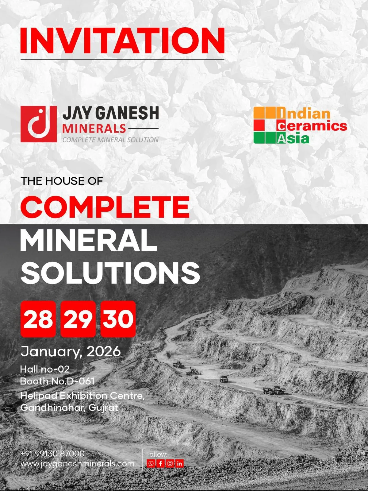 Indian Ceramics Asia Gandhinagar 2026